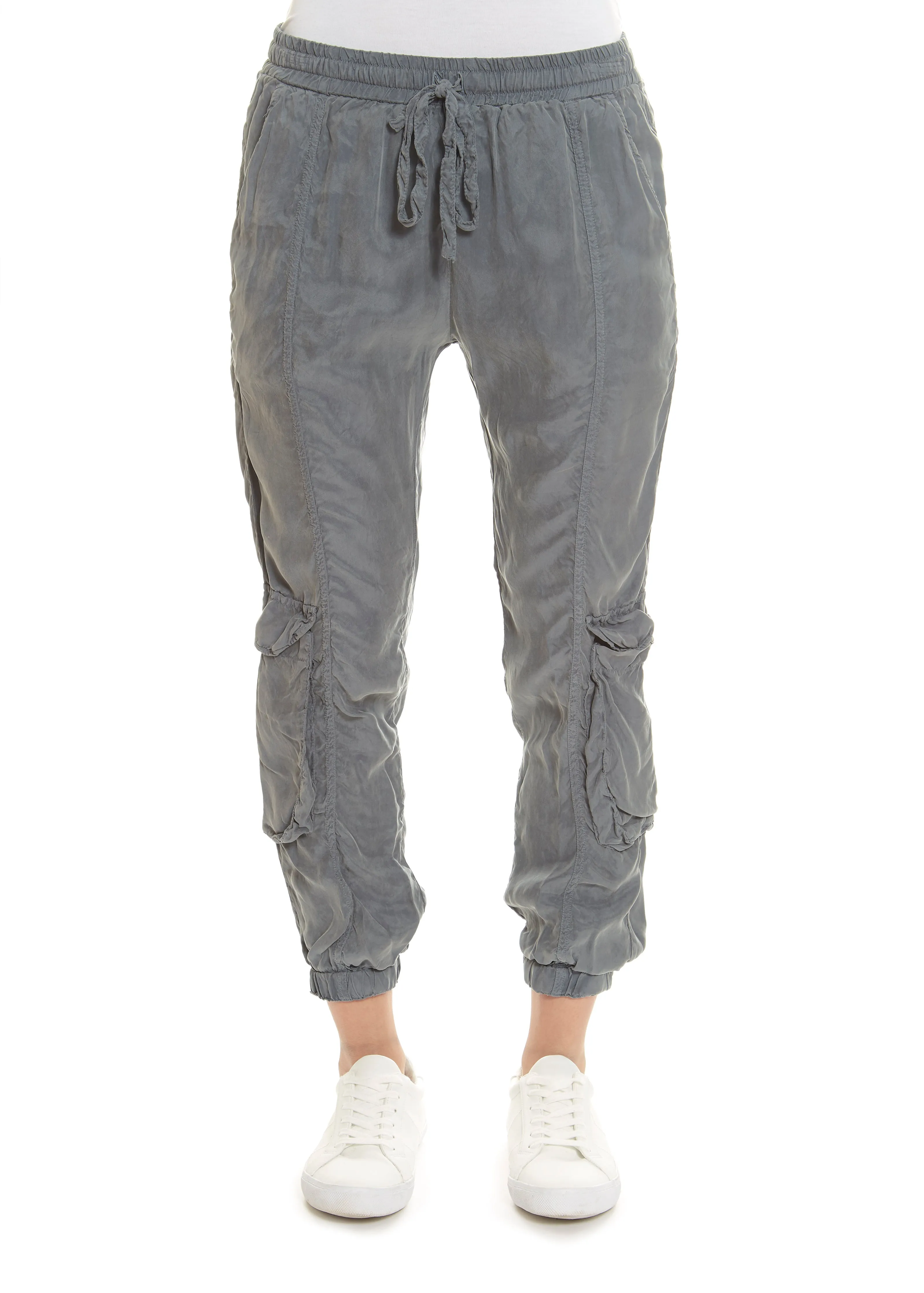 Grey 'Cargo Pull On' Pants