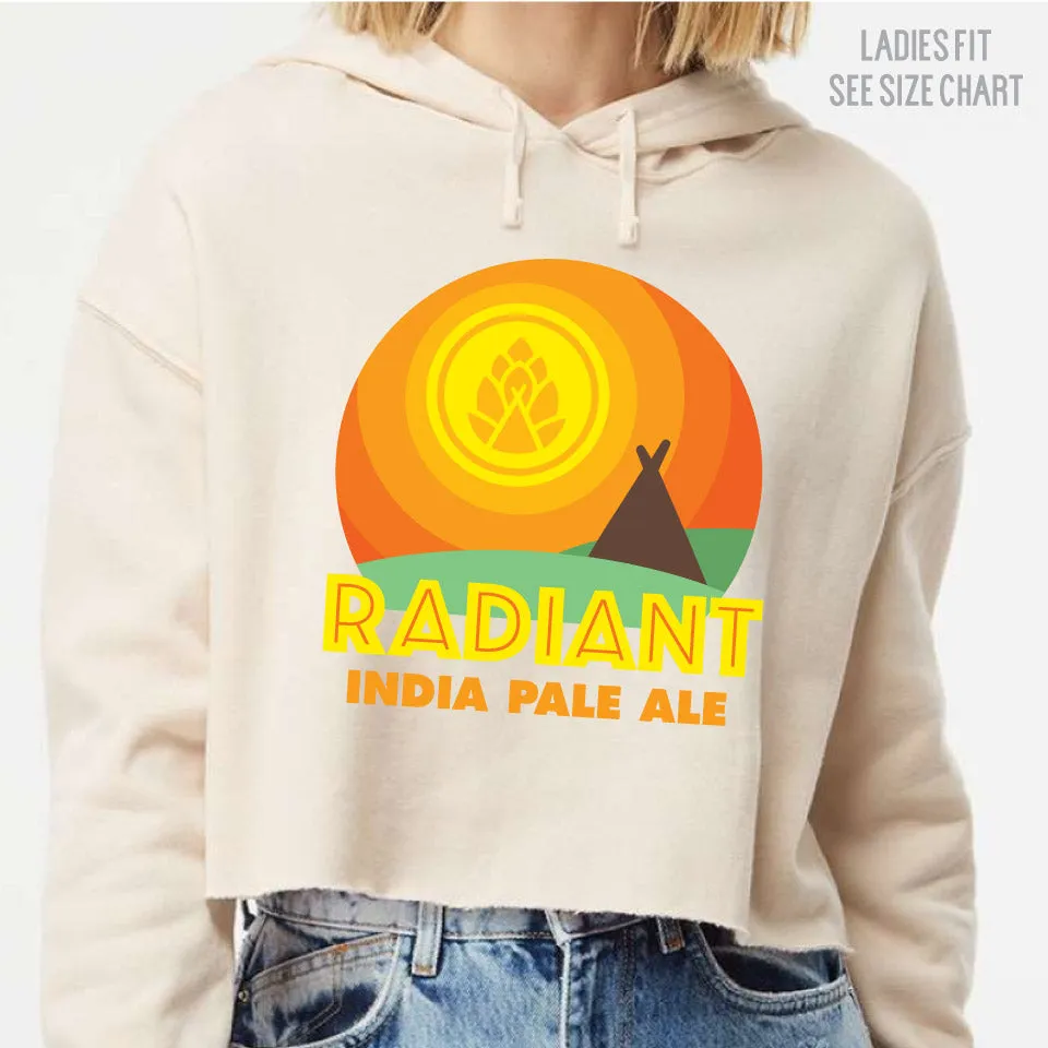 HBB Radiant Ladies Cropped Premium Hoodie (HBBT12-AFX64CRP)