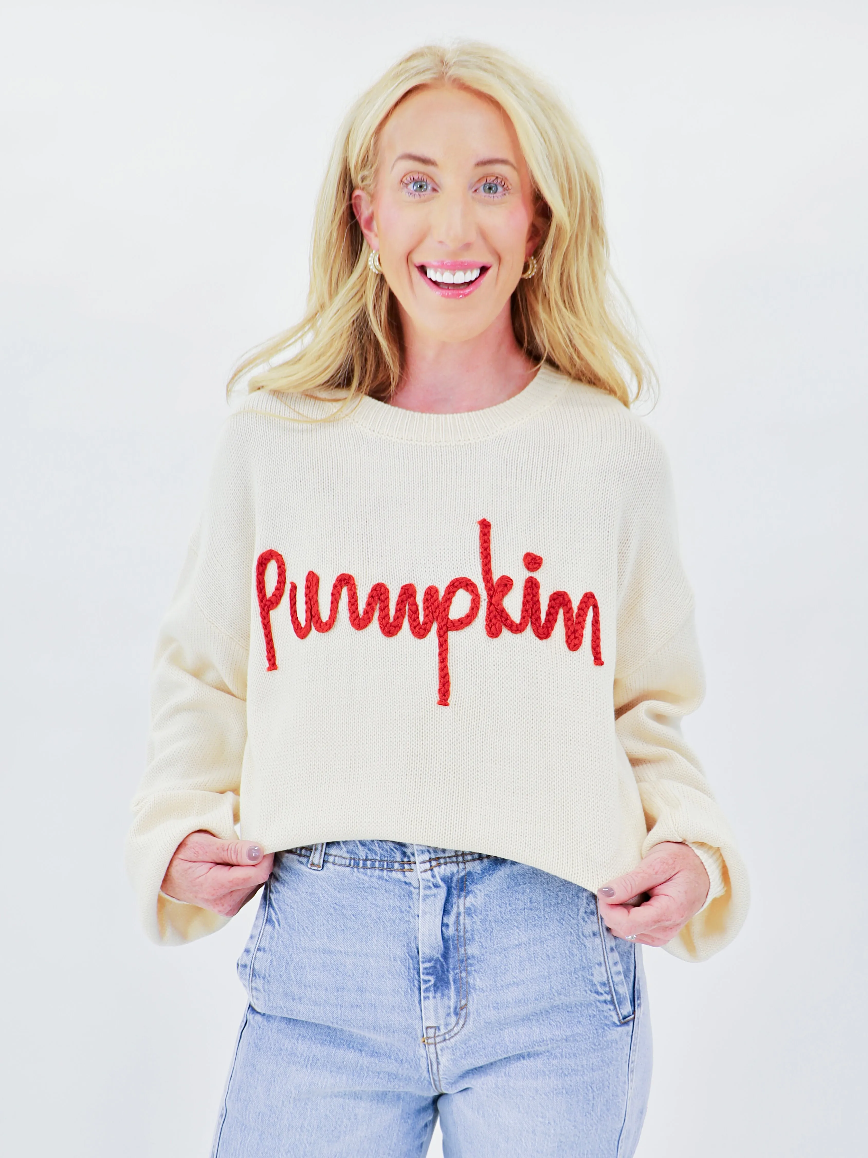 Hey Pumpkin' Sweater