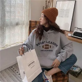 Hooded Sweatshirt Women's Pullover Casual Long Sleeve Hoodies