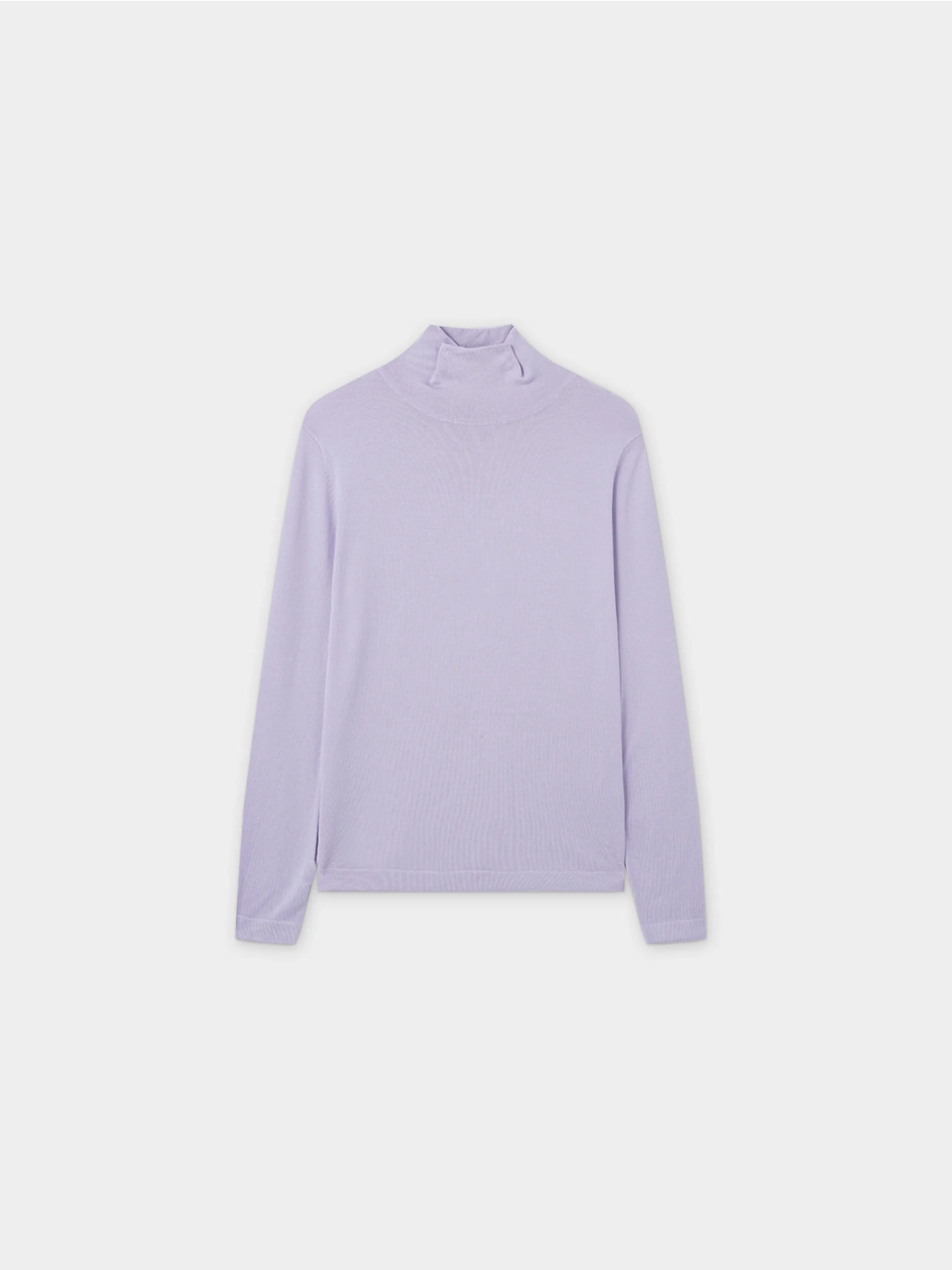 Knit Turtleneck-Lavender