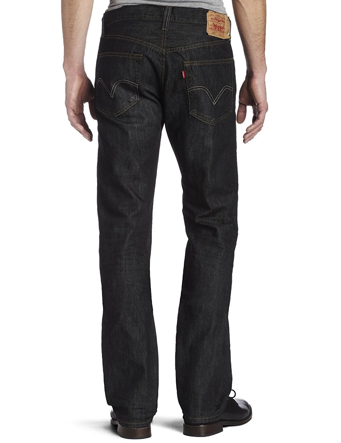 Levi's Men's 501 Original Shrink-to-Fit Jeans Iconic Black