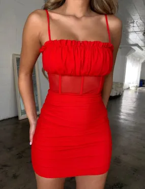 Liza Dress - Red