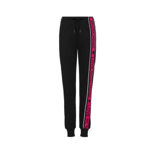 Love Moschino Black Logo Band Fleece Joggers