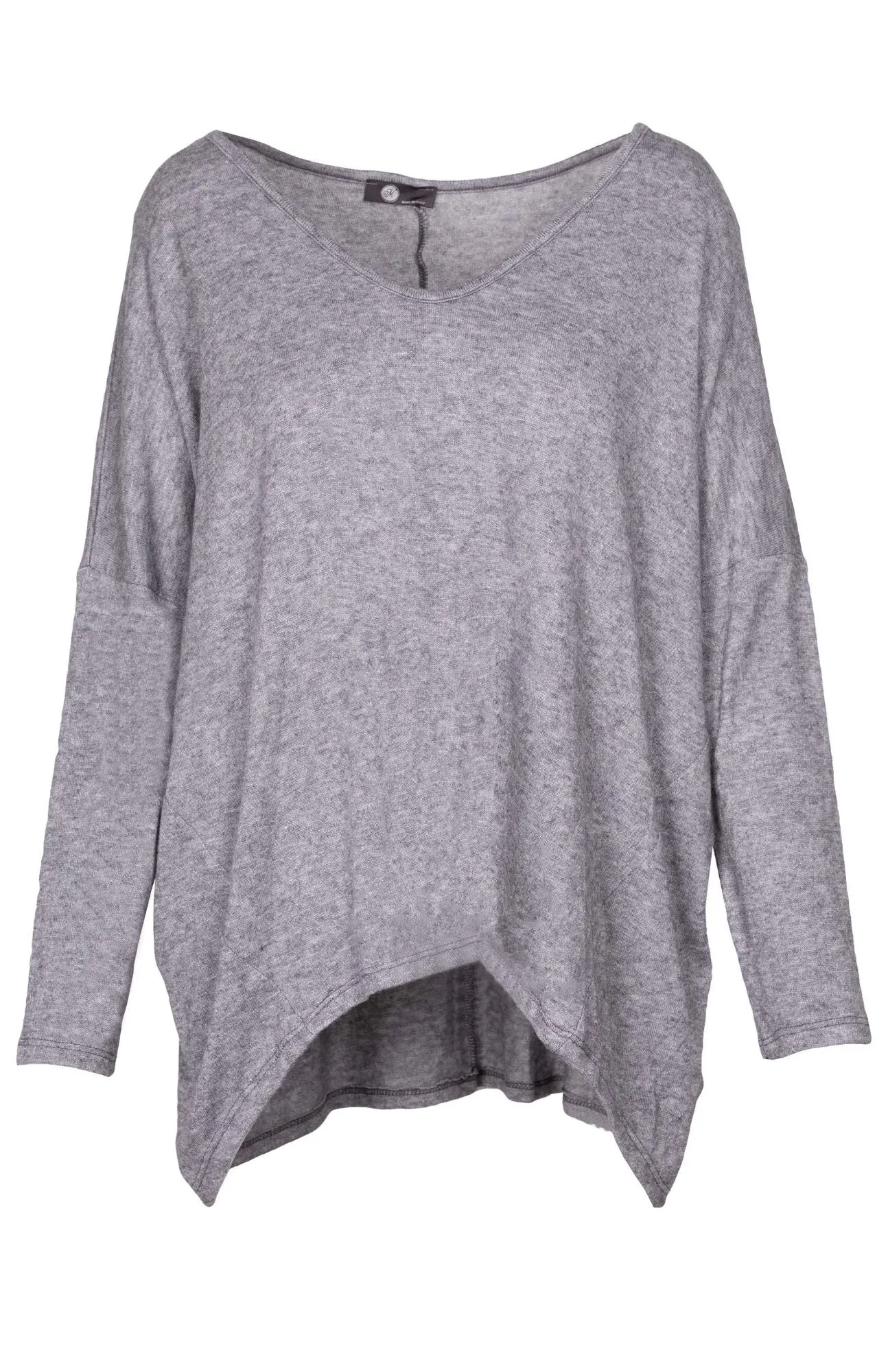 M Made in Italy - Long Sleeve Pullover Plus Size