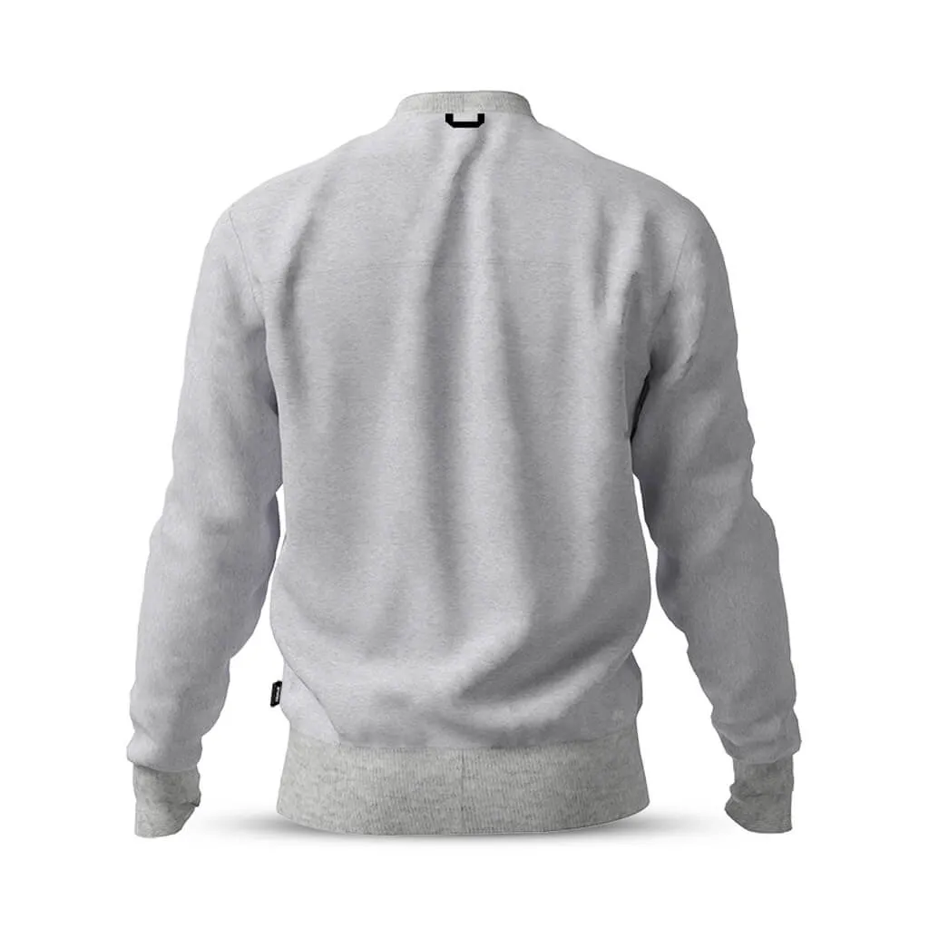 Men's Crew Neck Sweater (Grey)