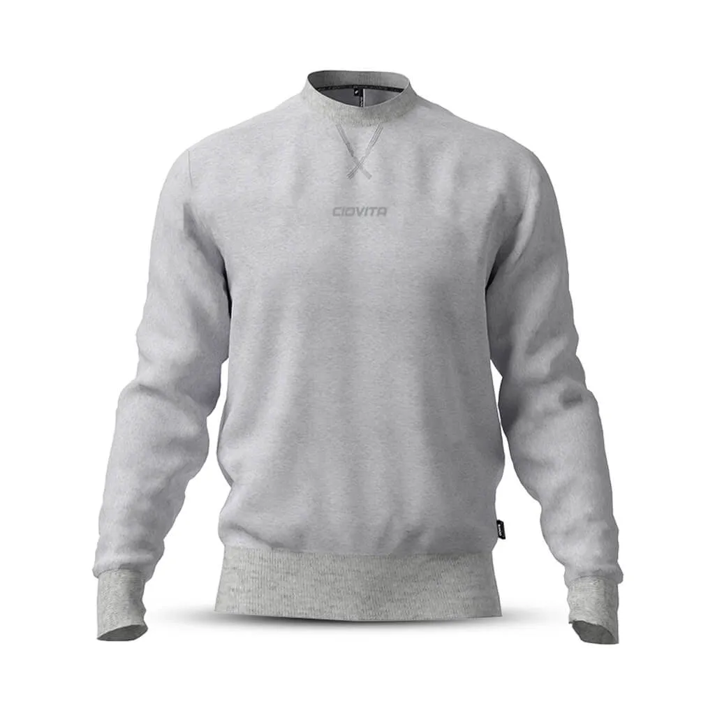 Men's Crew Neck Sweater (Grey)