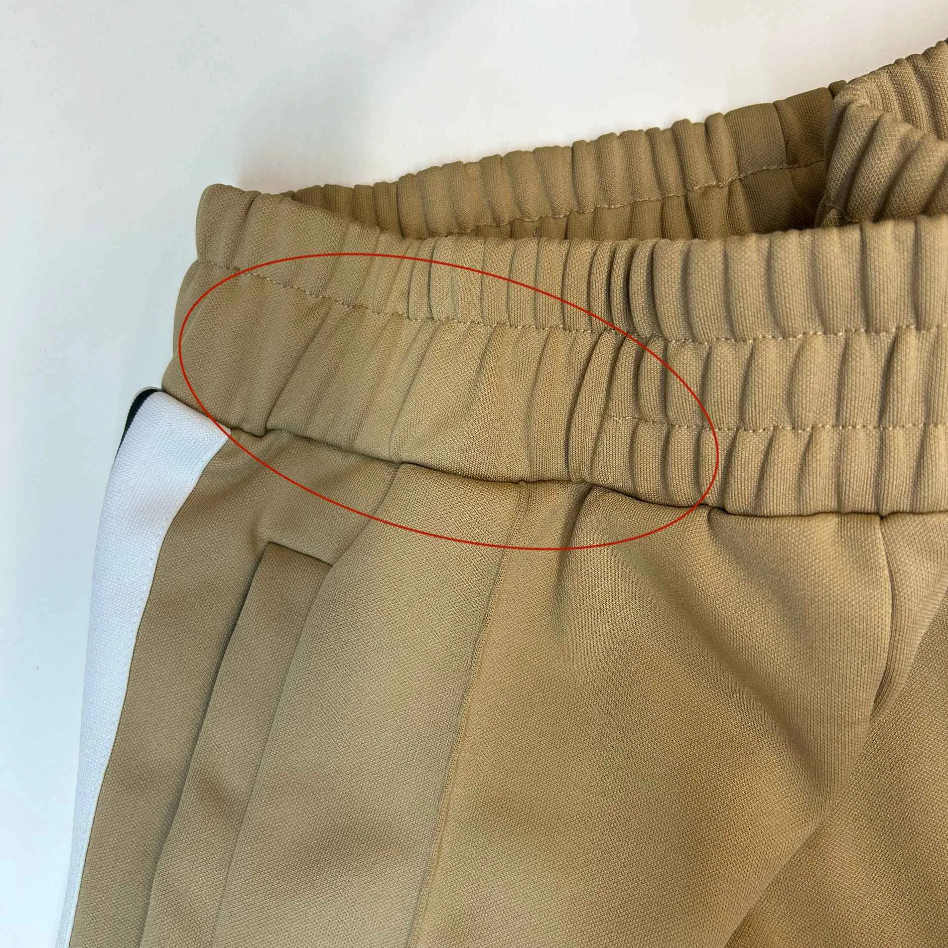 Men's Logo Joggers Beige Size M