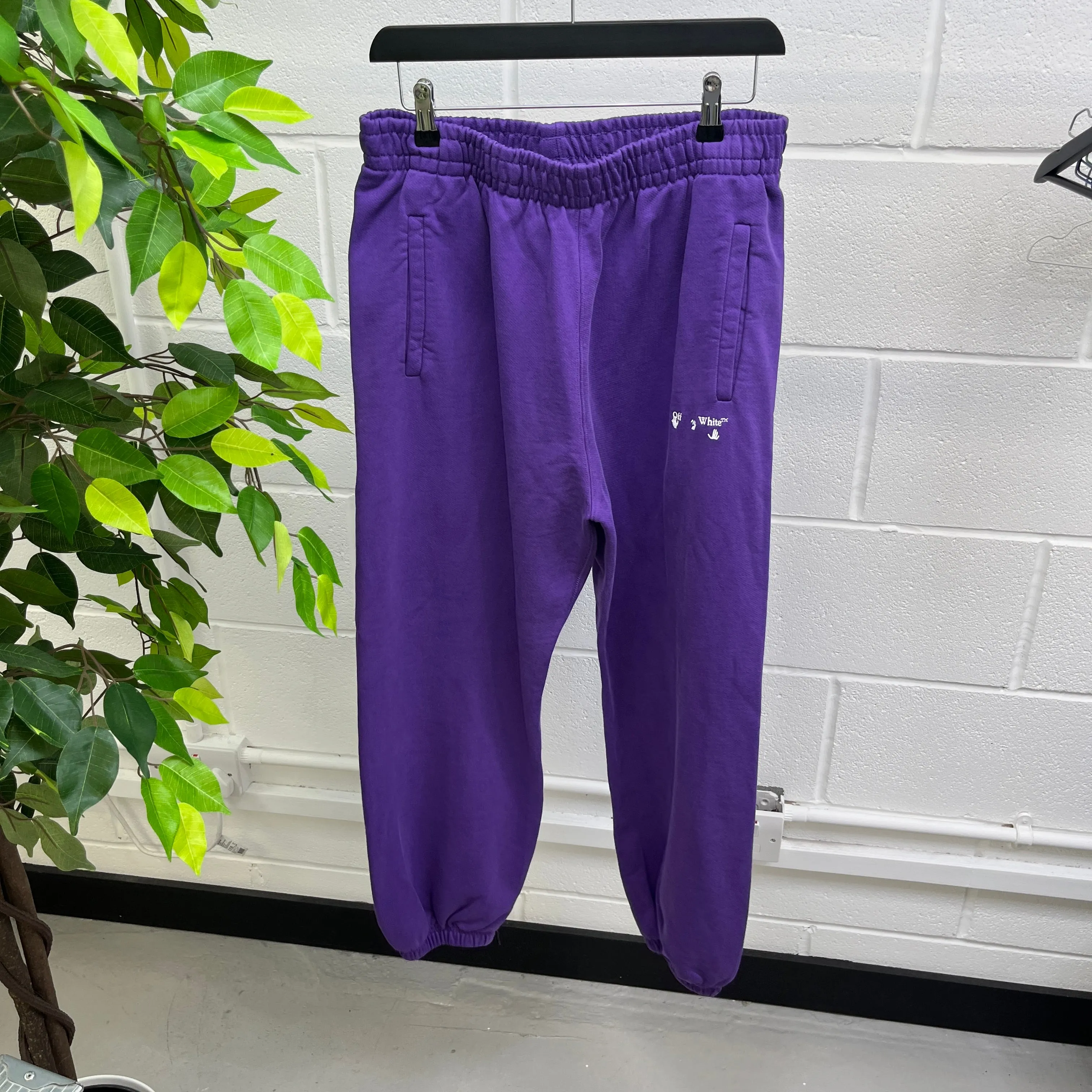 Men's Logo Joggers Purple Size XL