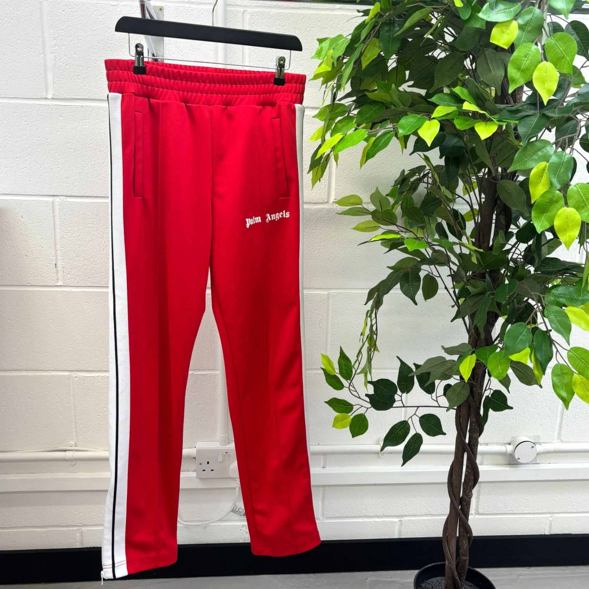 Men's Logo Joggers Red Size M