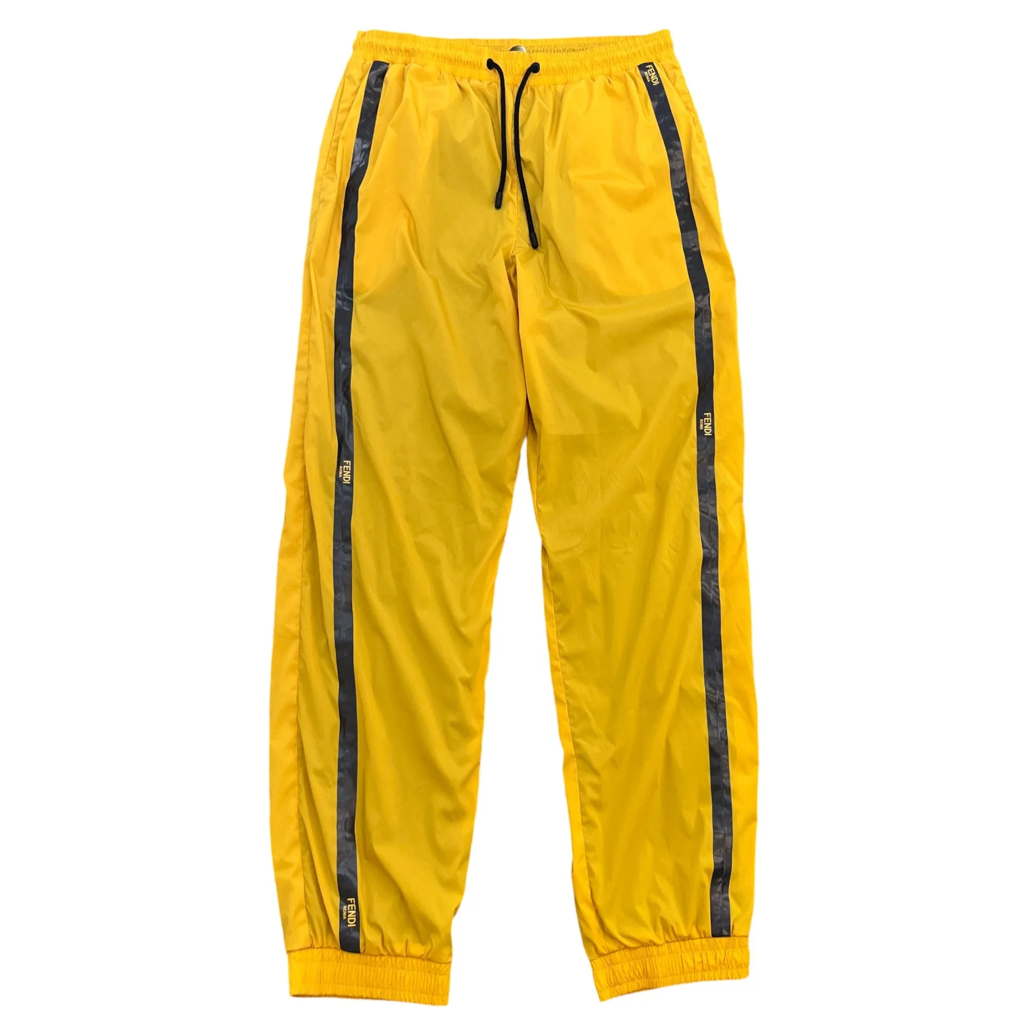 Men's Logo Joggers Yellow Size IT 50 / UK 34