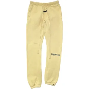 Men's Logo Joggers Yellow Size XS