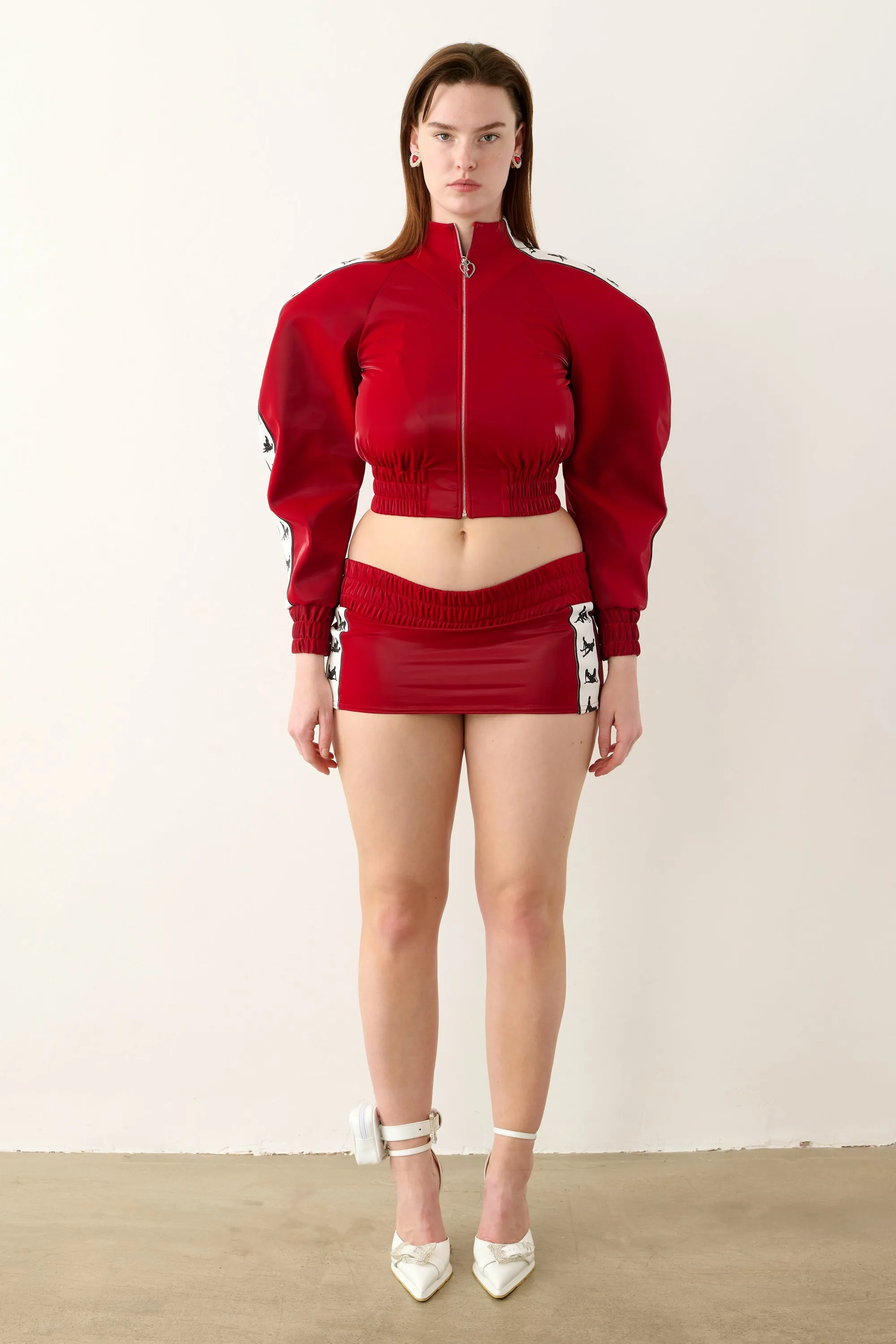 Midfield Micro Skirt Red