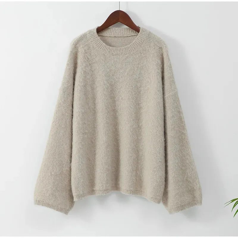 mohair - casual loose fit sweater