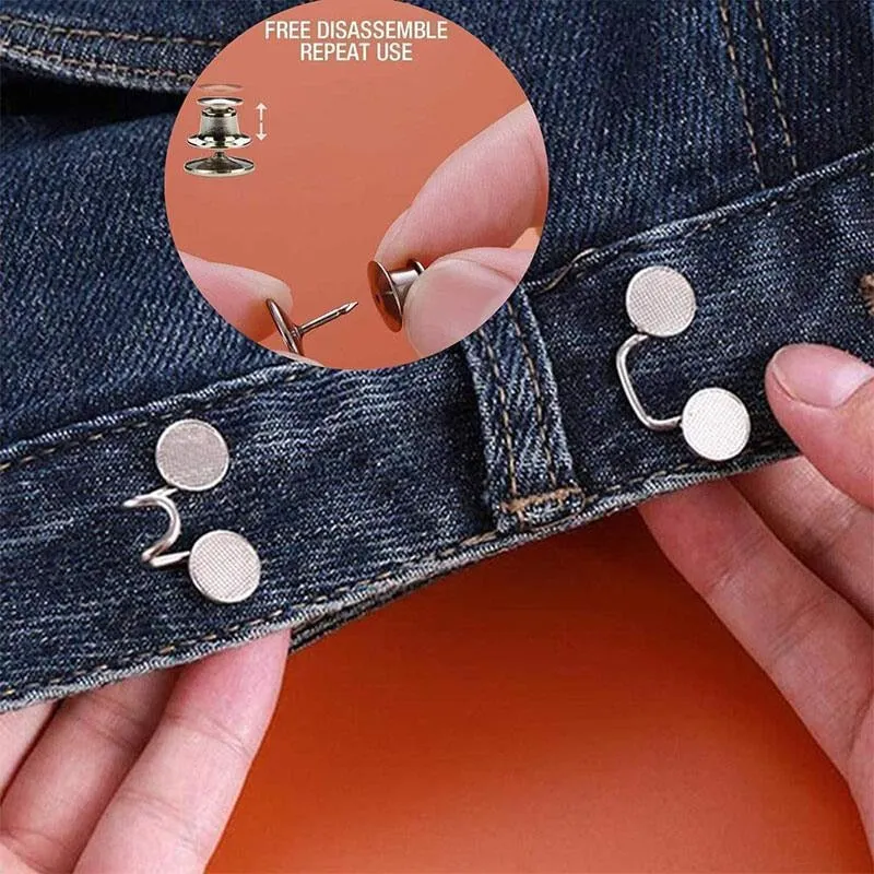 Nail-free waist buckle