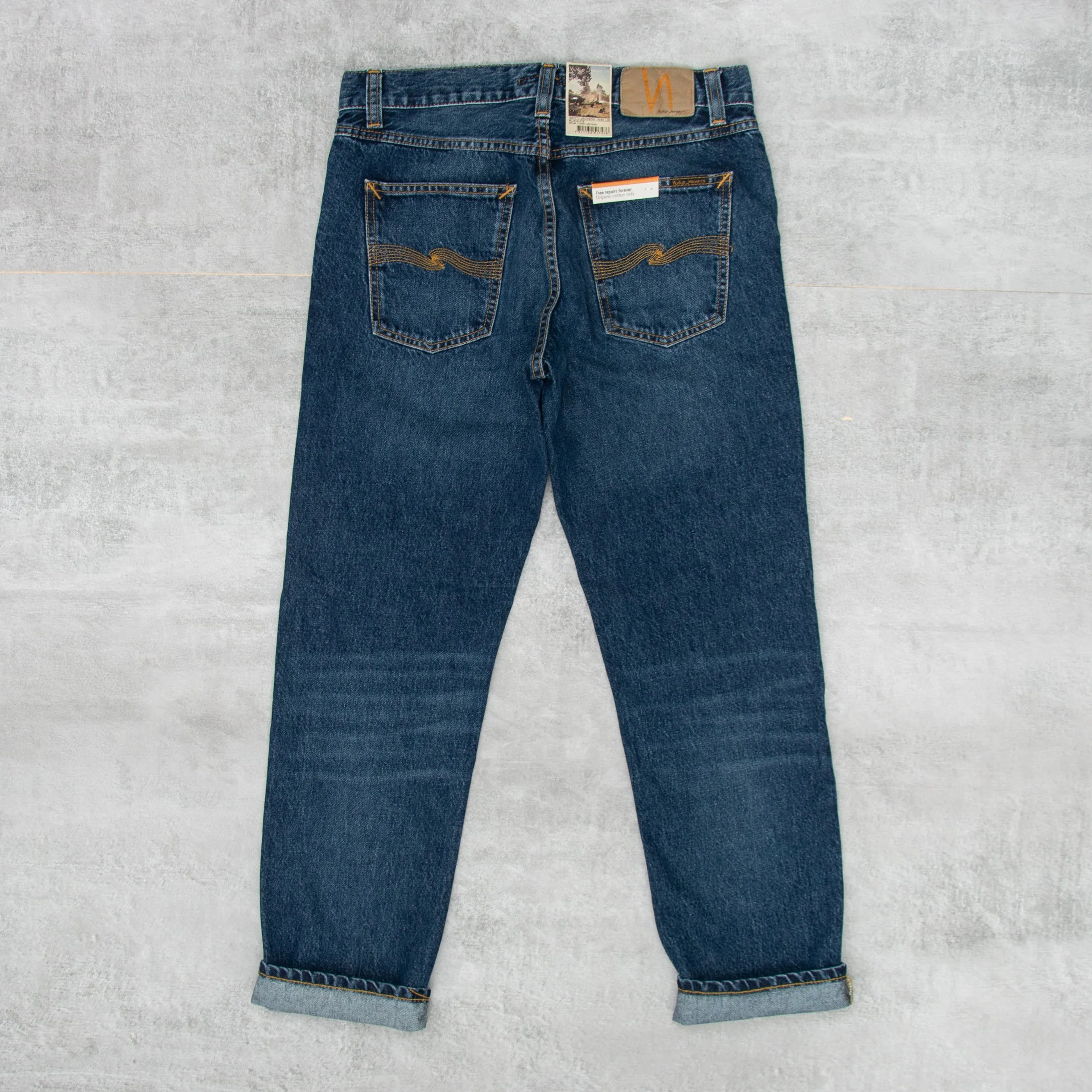 Nudie Gritty Jackson Jeans - Blue Slate