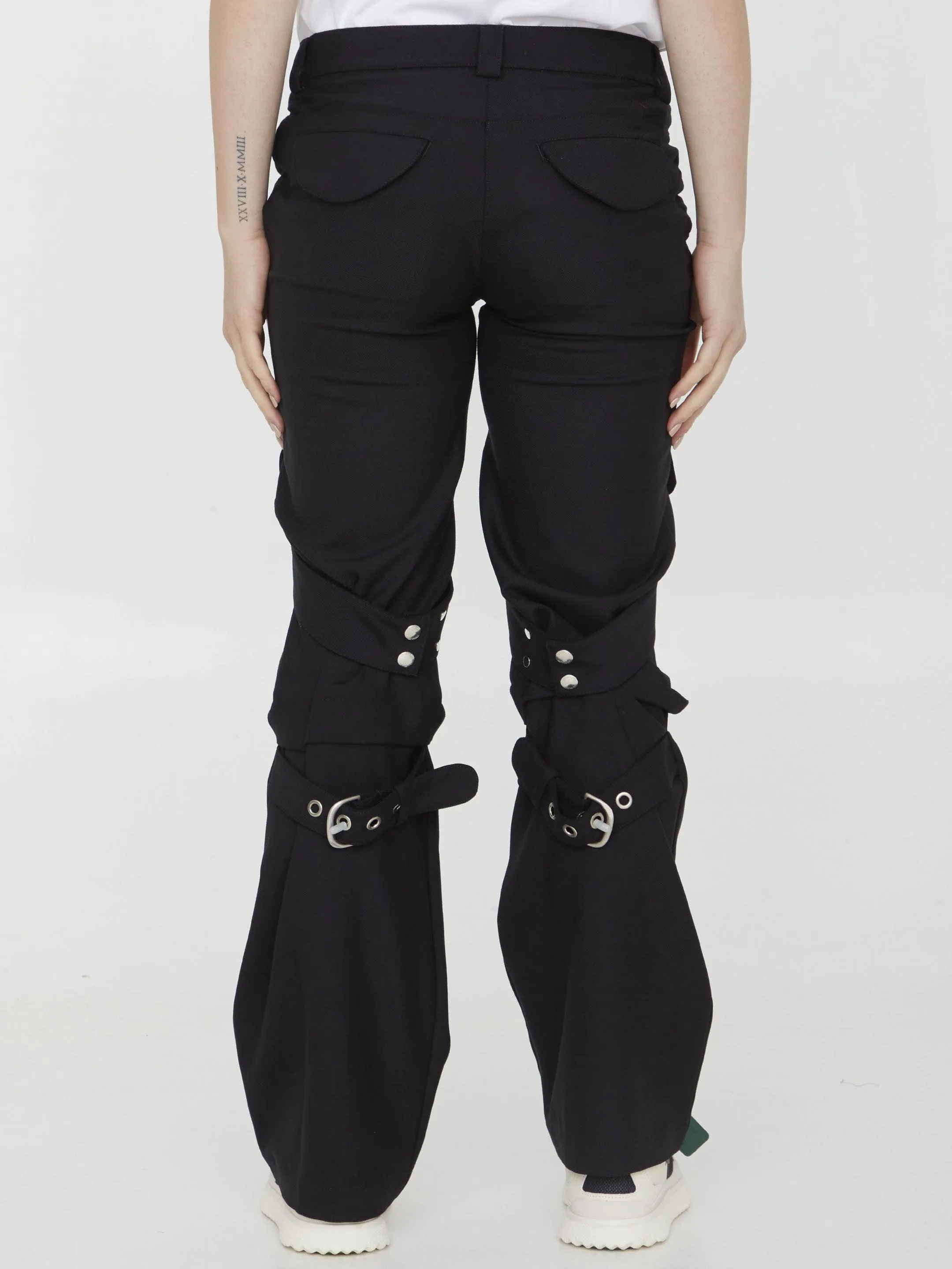 Off White Cargo Pants