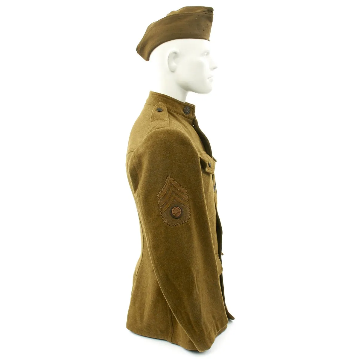 Original U.S. WWI Named Motor Transport Corps Motorcycle Uniform Grouping with Photos