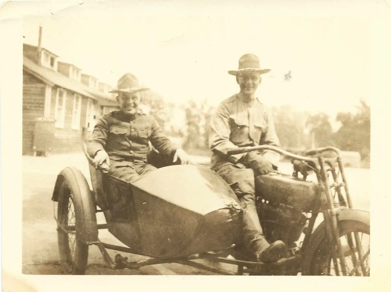 Original U.S. WWI Named Motor Transport Corps Motorcycle Uniform Grouping with Photos