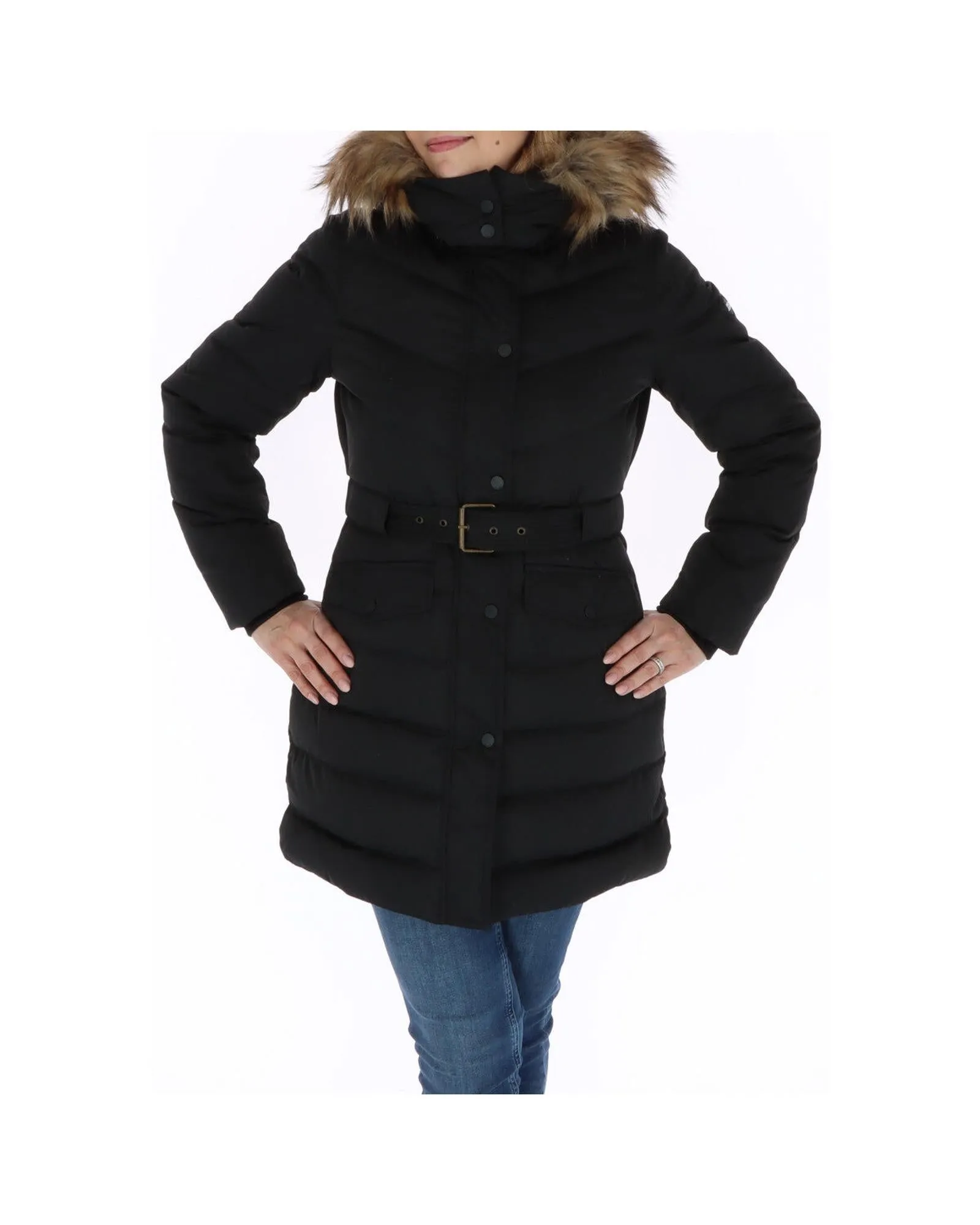 Pepe Jeans London Padded Jacket for Women Black