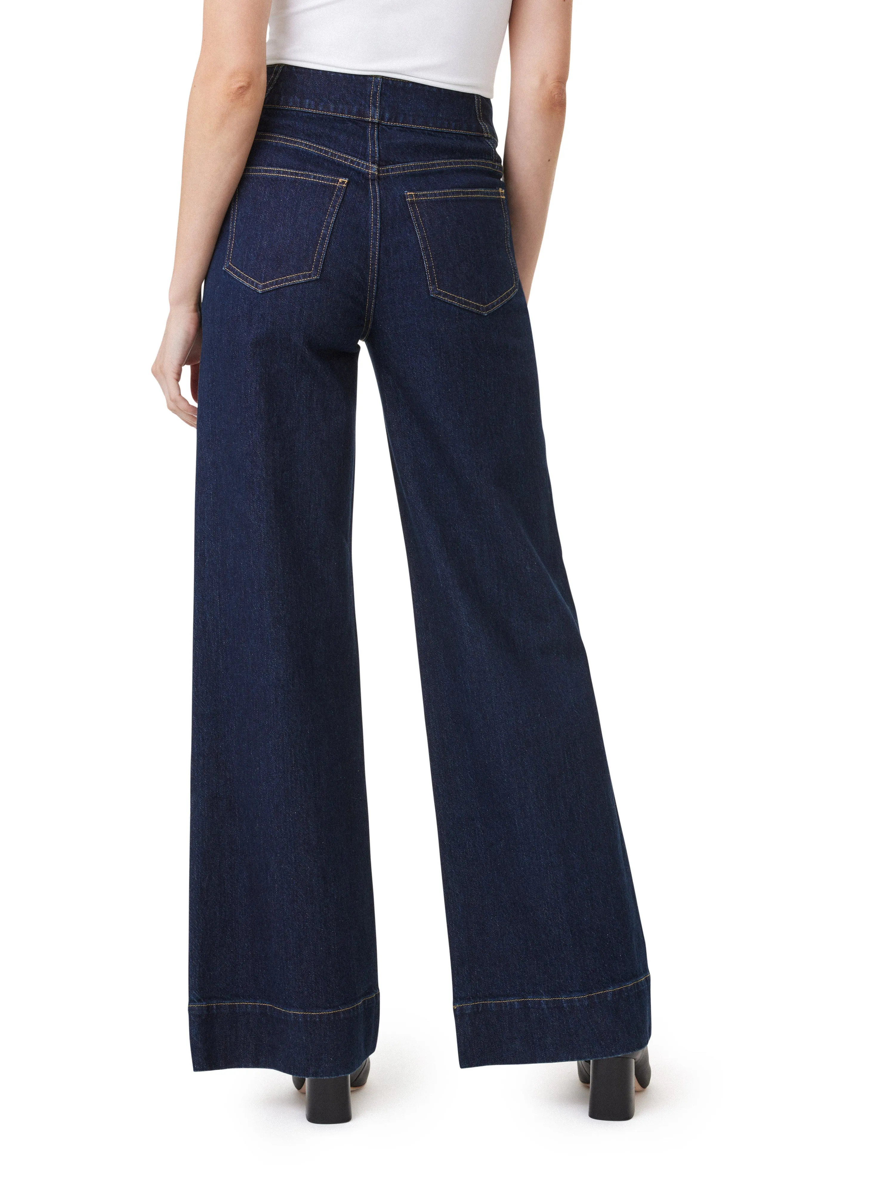 Perry Extended Wide Leg Jeans