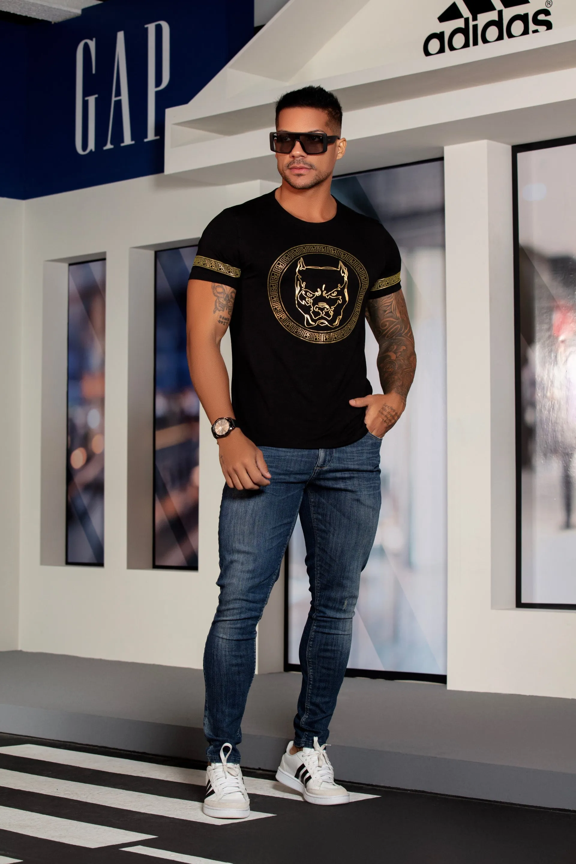 Pit Bull Jeans Men's T-Shirt 79440