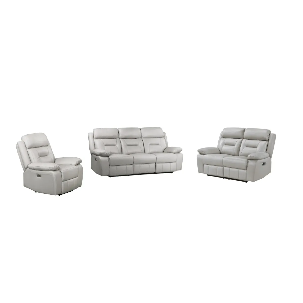 Power Double Reclining Sofa - Premium Comfort from Malaysia