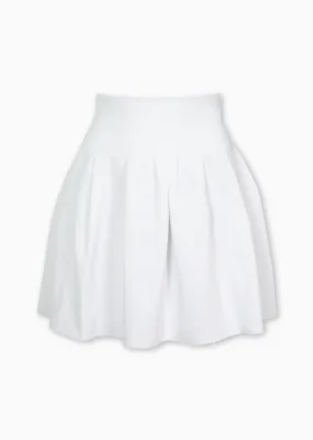 *PRE-ORDER* Penelope - Knit, Pleated Yoke Skirt