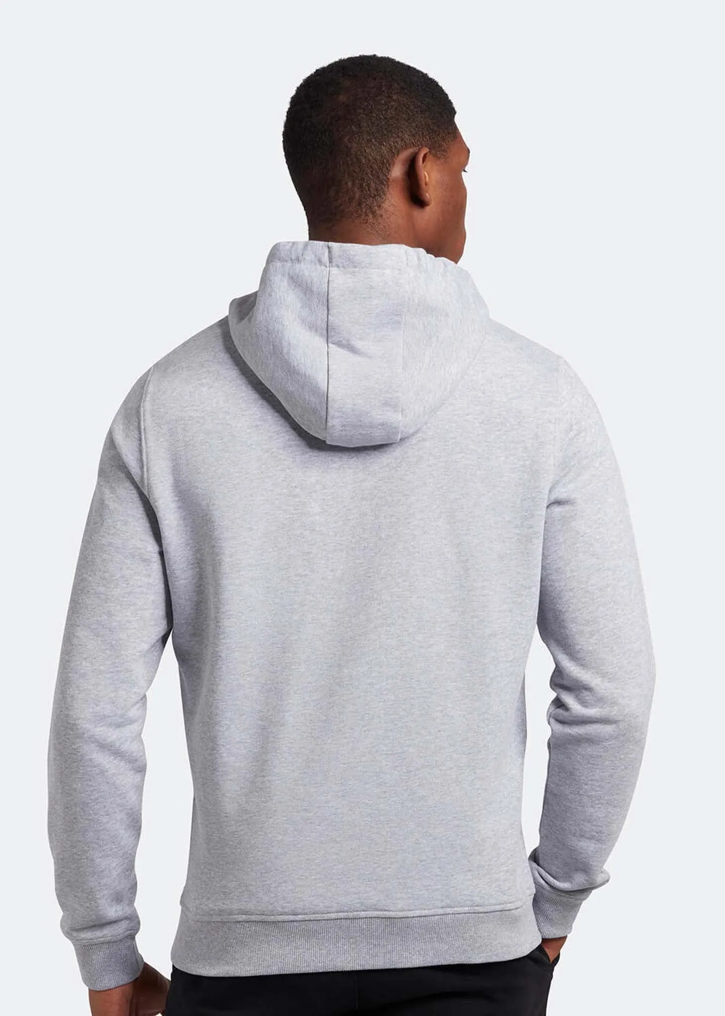 Pullover hoodie - light grey marl