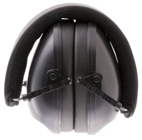 Radians LSO100CS Loweset Earmuff Polymer 21 dB Over the Head Black Ear Cups w/Black Band