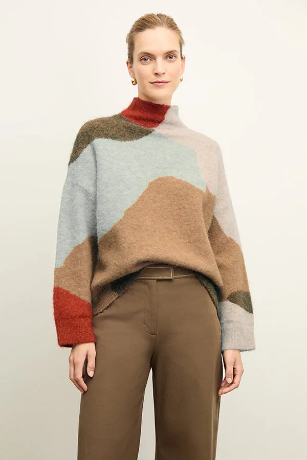 Rajni Sweater - Alpaca Jacquard :: Multi