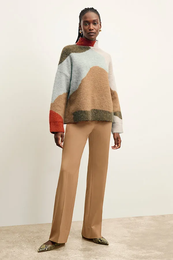 Rajni Sweater - Alpaca Jacquard :: Multi