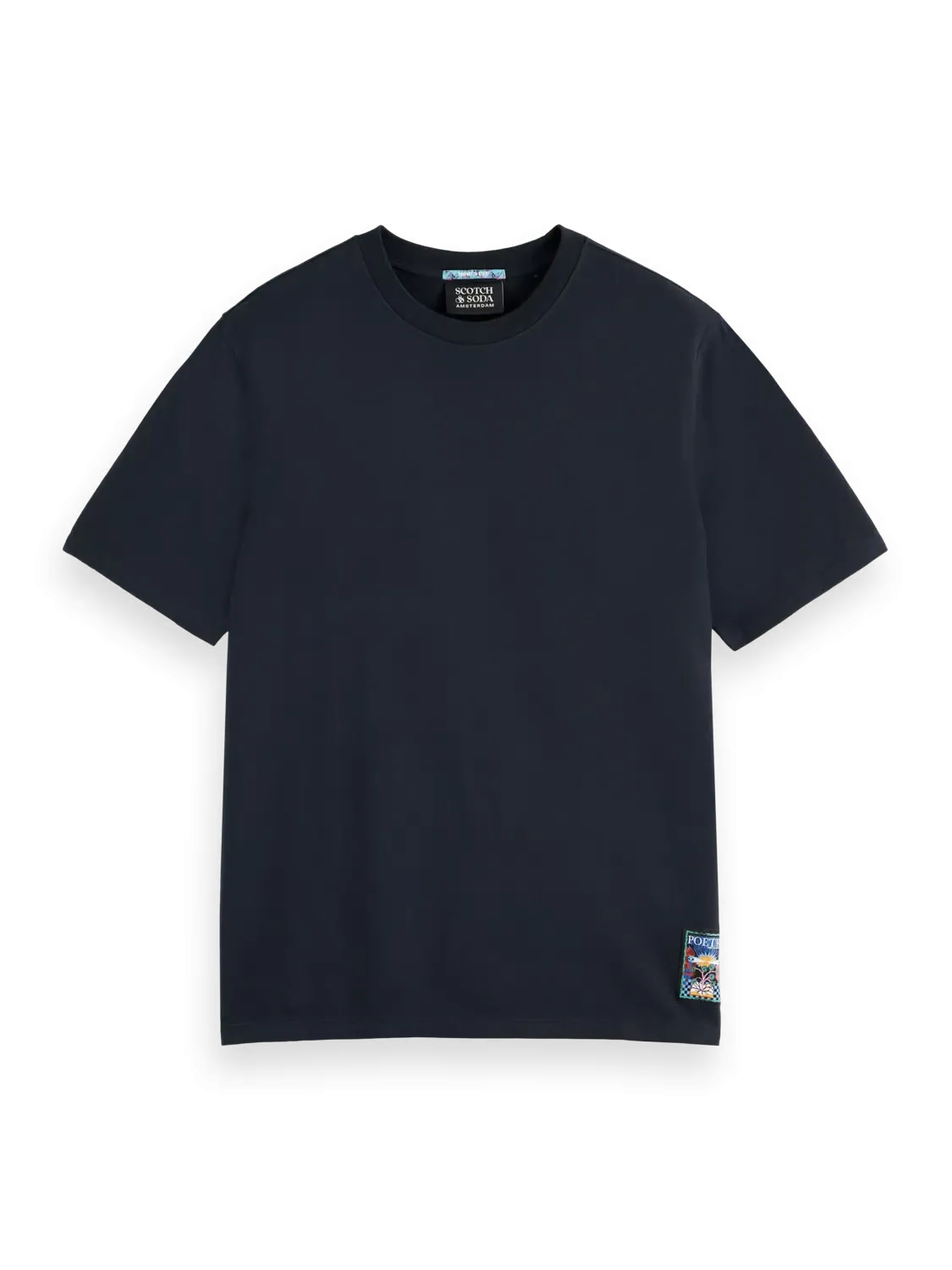 Regular Fit Front Back Tee (Black) - 178785WI24001