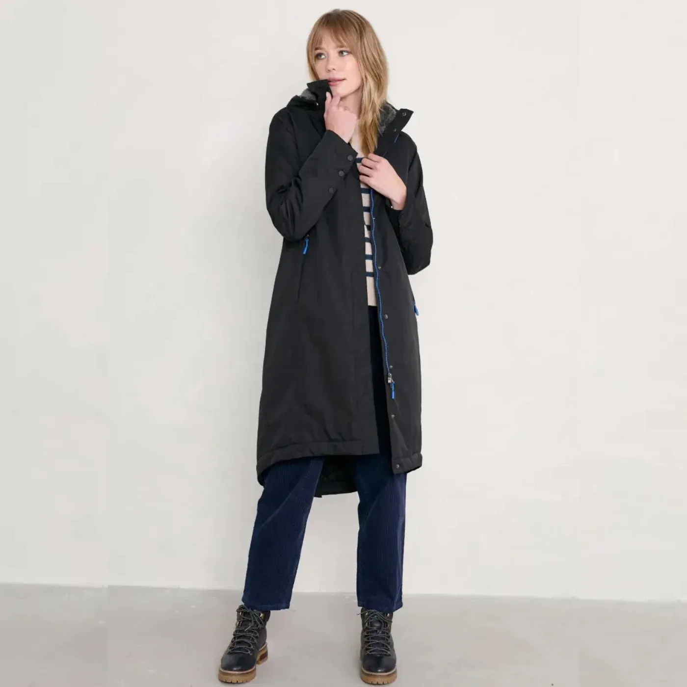 Seasalt Rain Coat Janelle | Black