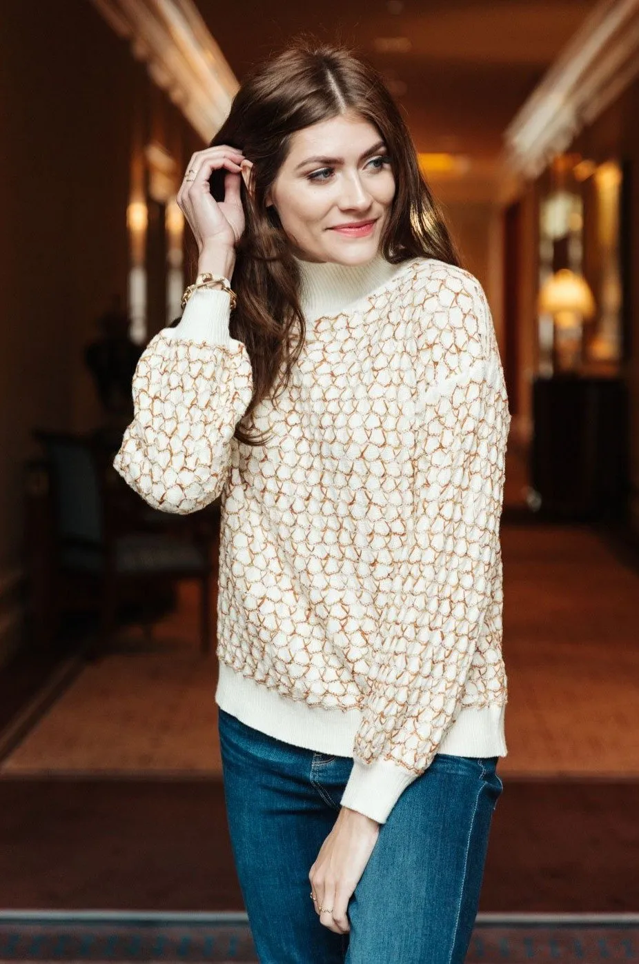 Shell Cottage Sweater