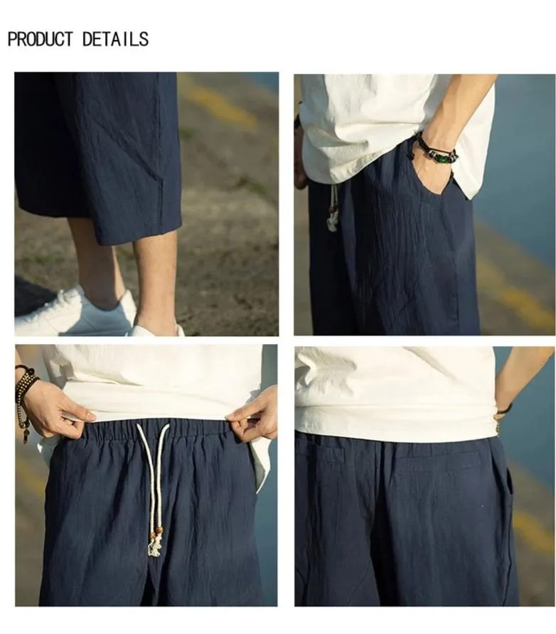 Streetwear Solid Harem Pants