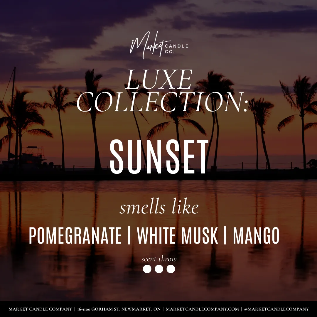 SUNSET SOY WAX MELT