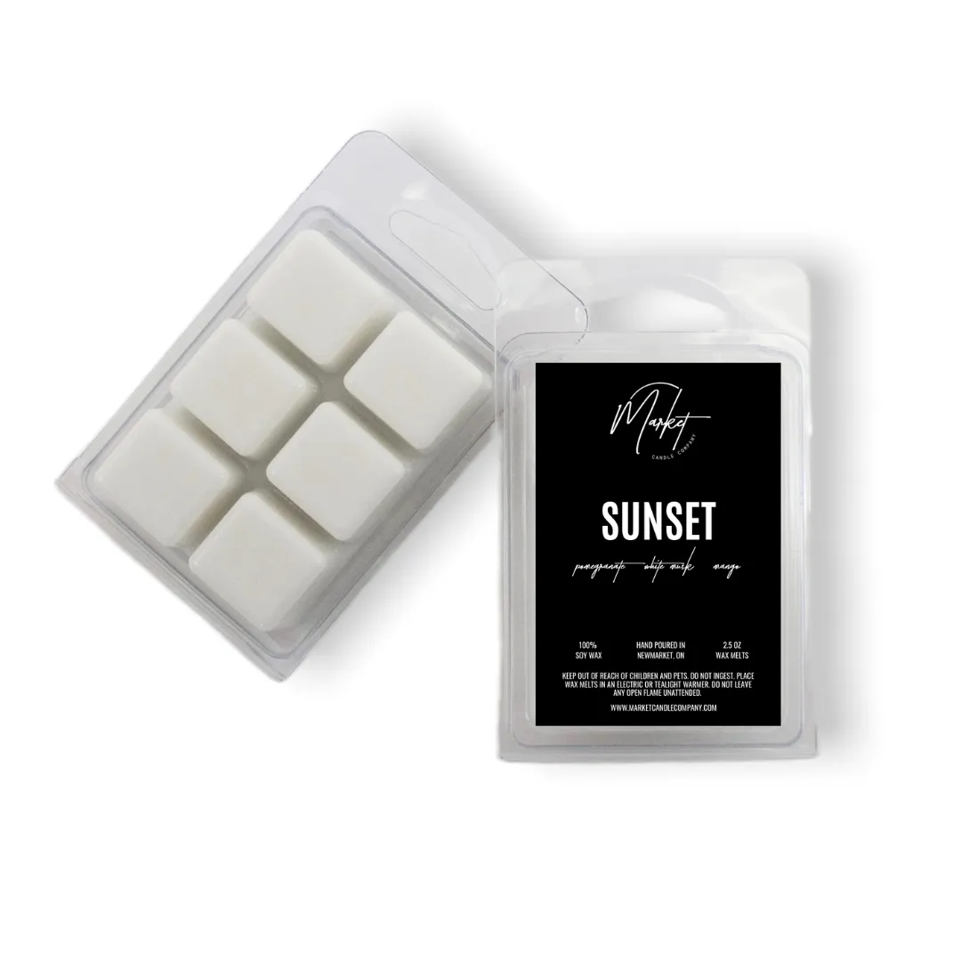 SUNSET SOY WAX MELT