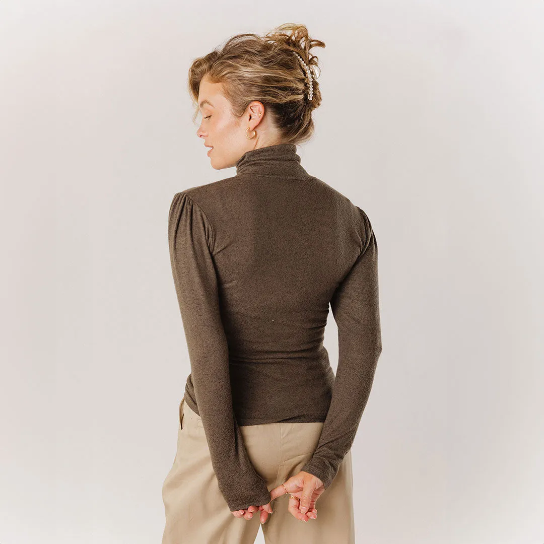 Tatum Turtleneck, Olive