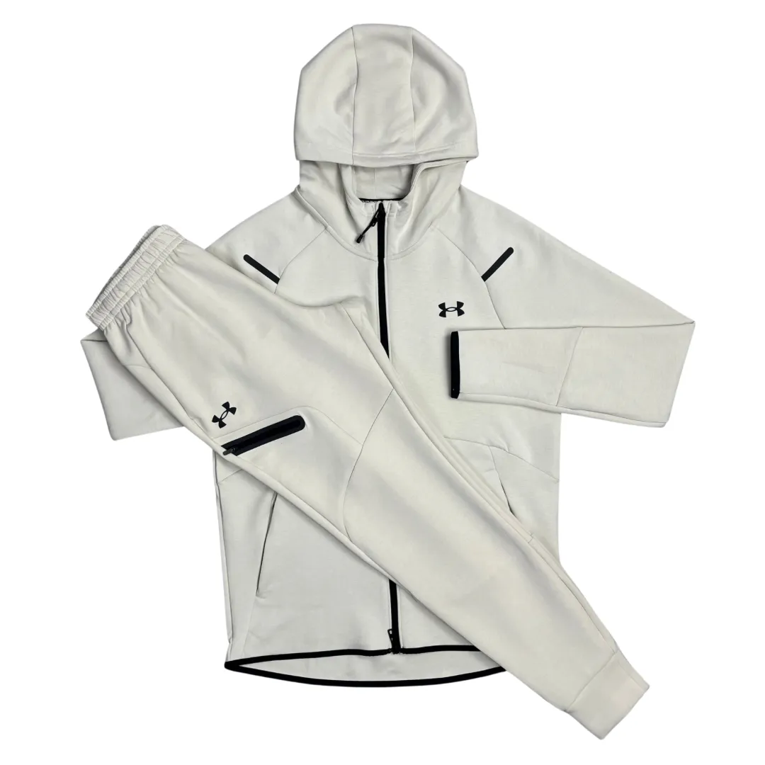 Under Armour Unstoppable Tracksuit - Beige