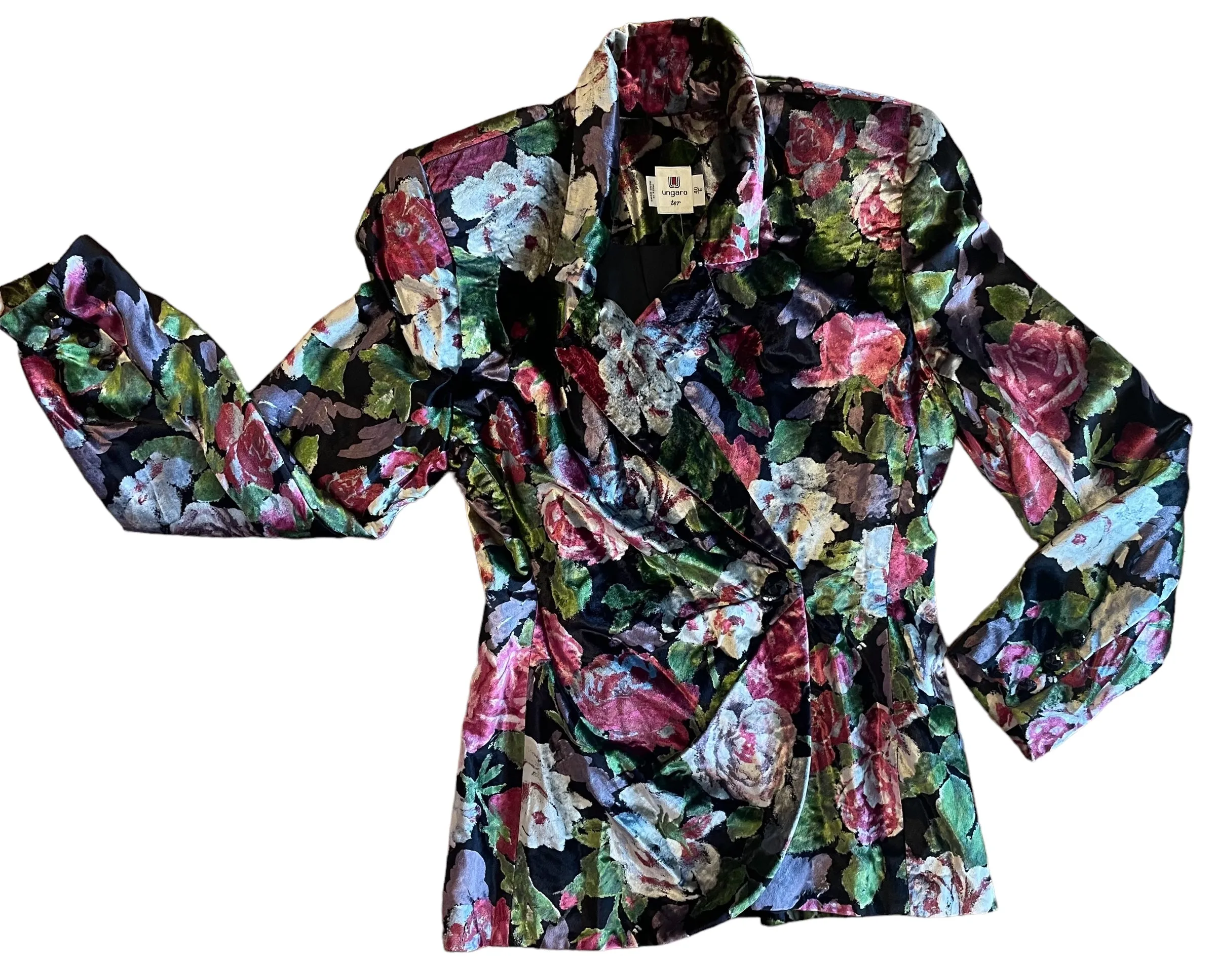 Ungaro Silk Velvet Jacket