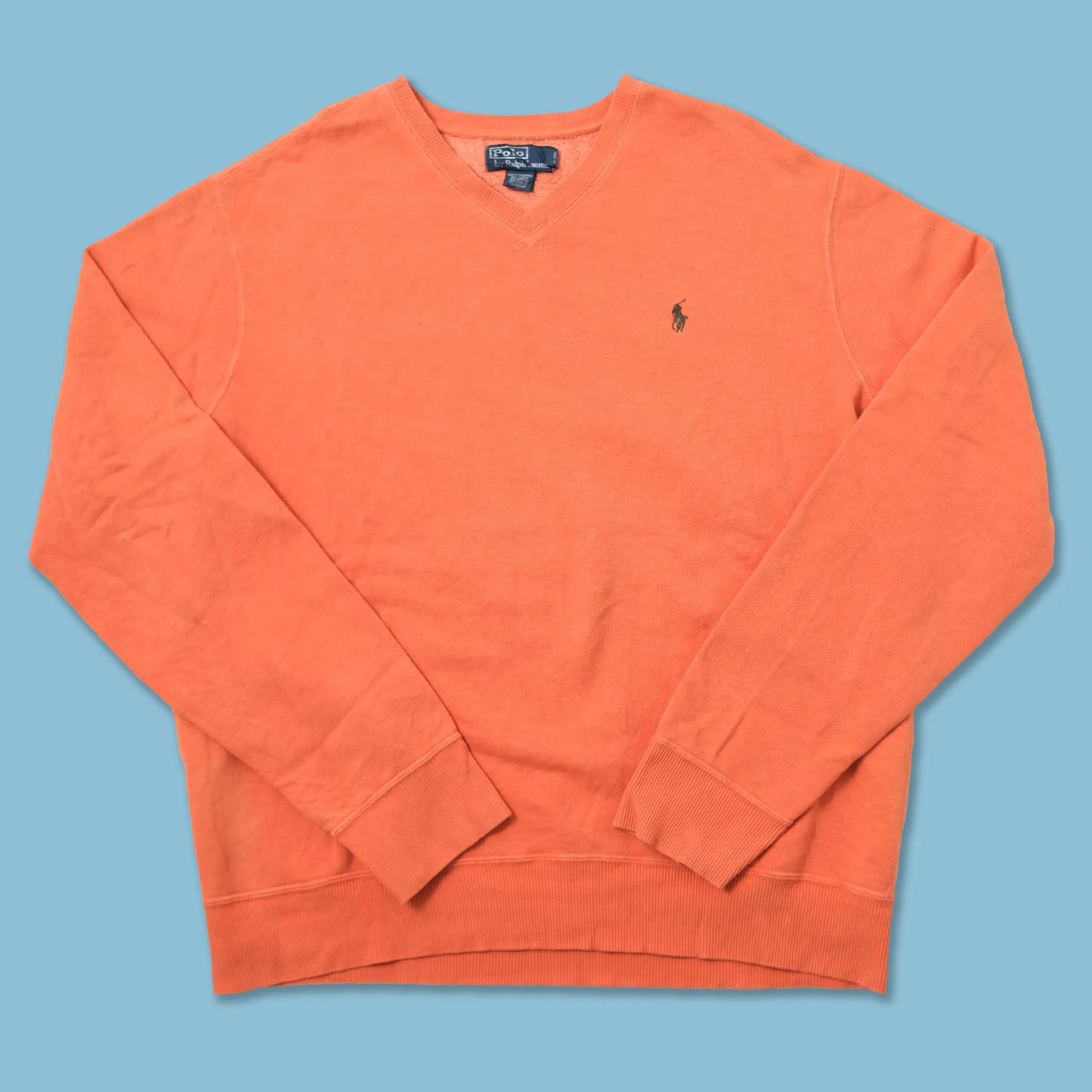 Vintage Polo Ralph Lauren V-Neck Sweater XLarge