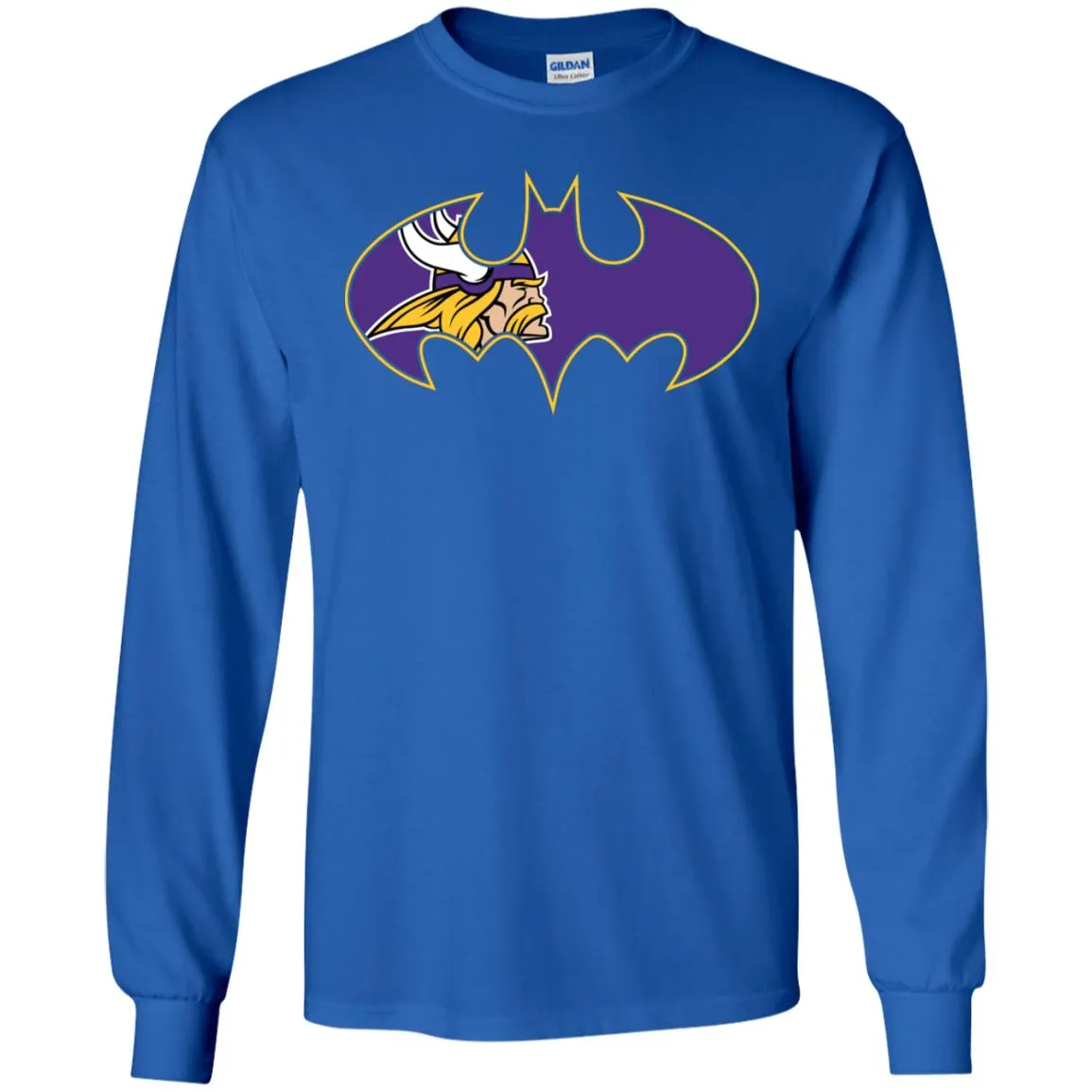 We Are The Minnesota Vikings Batman Nfl Mashup Men Long Sleeve Shirt