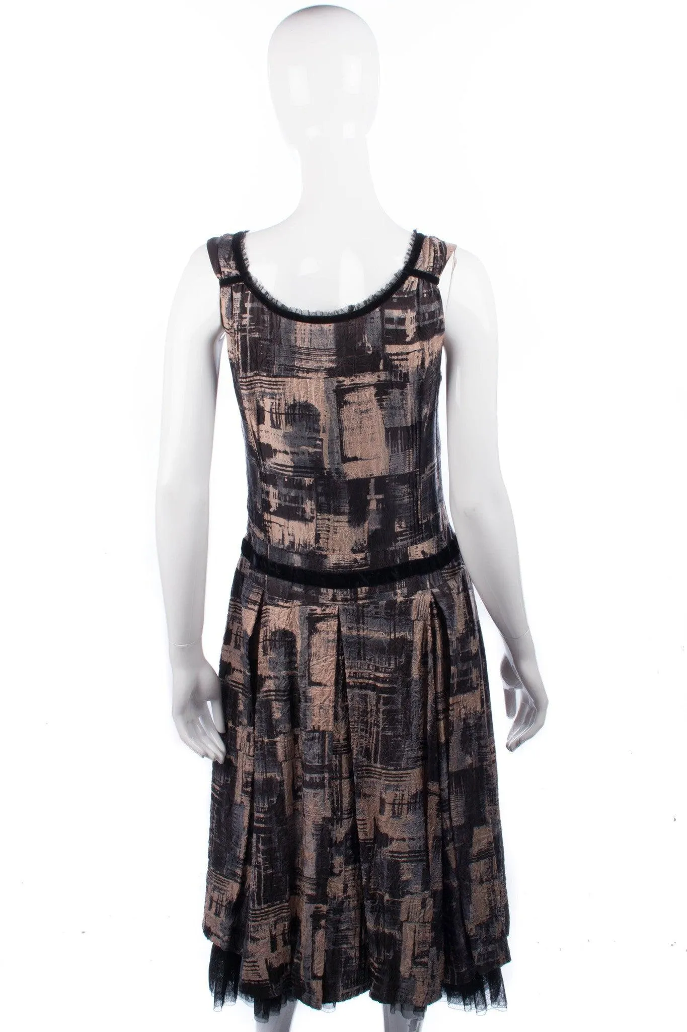 Whistles Dress Abstract Print Size 12