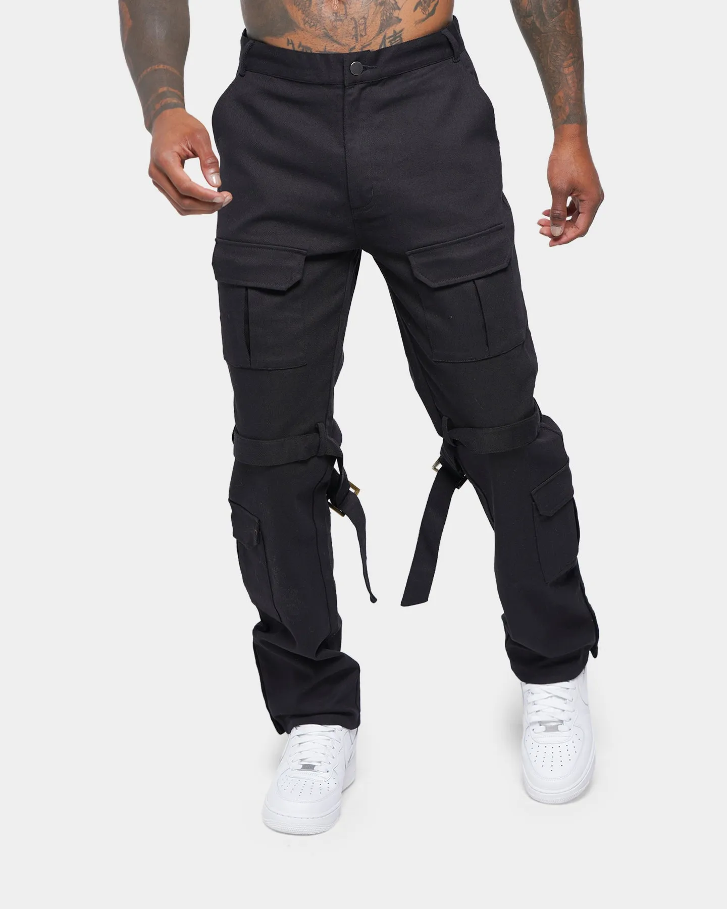 XXIII Loxley Black Cargo Pants Black